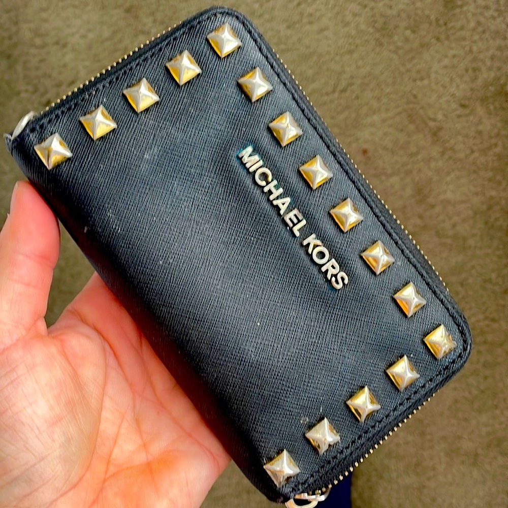 Old studded Michael Kors Wallet
